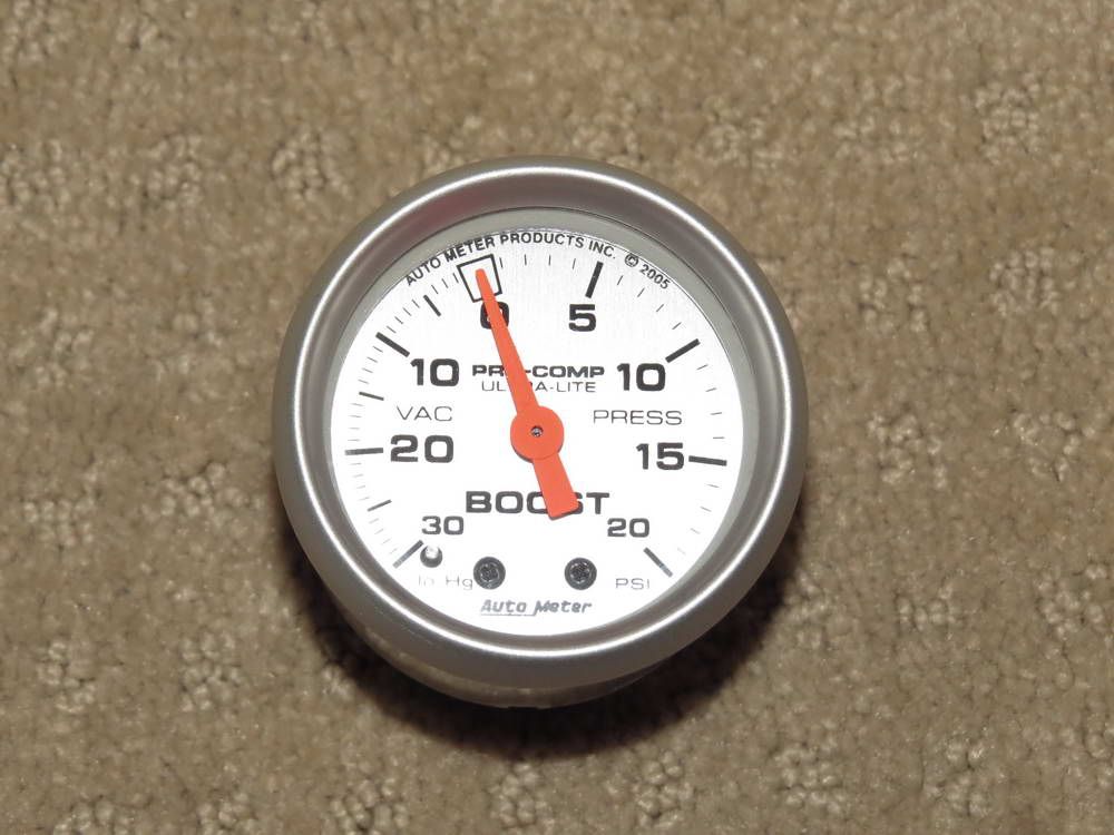 For Sale AutoMeter UltraLite Vacuum/Boost gauge Ford Mustang Forums